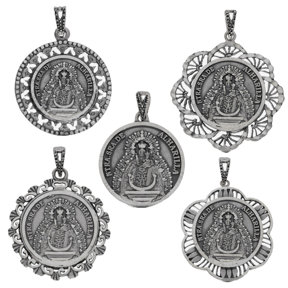 Medallas Virgen de Alharilla