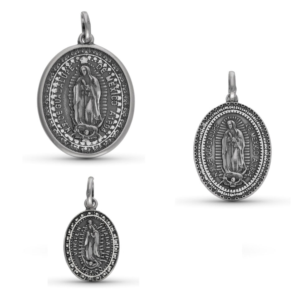 Medallas Virgen Guadalupe México