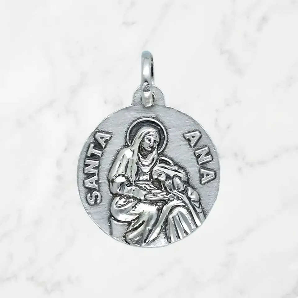 Medalla Santa Ana plata