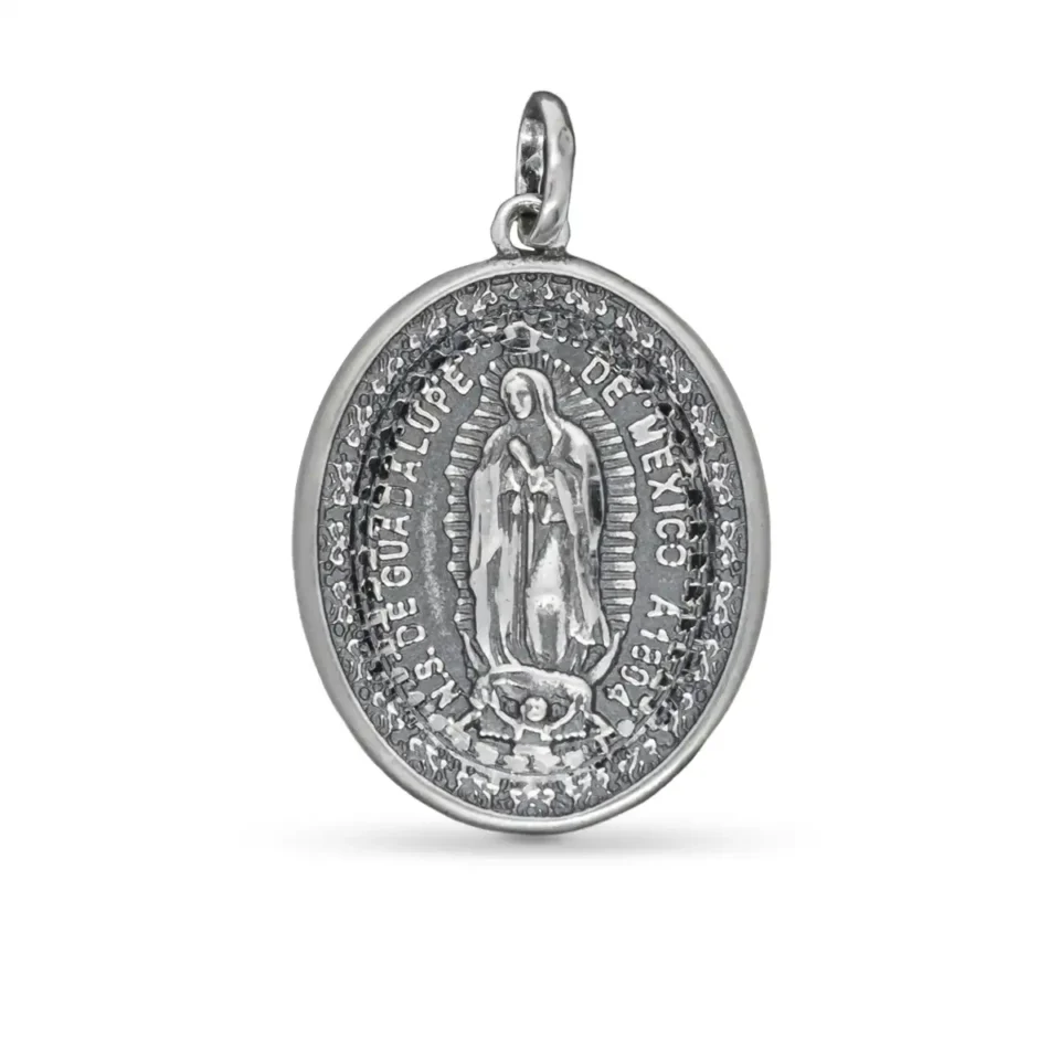 Medalla virgen de Guadalupe mexico