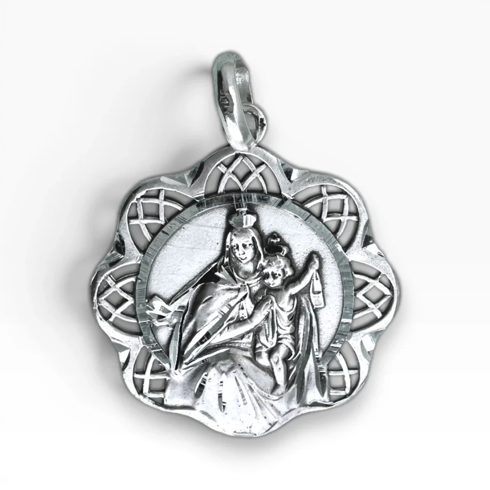 Medalla Virgen del Carmen cercos
