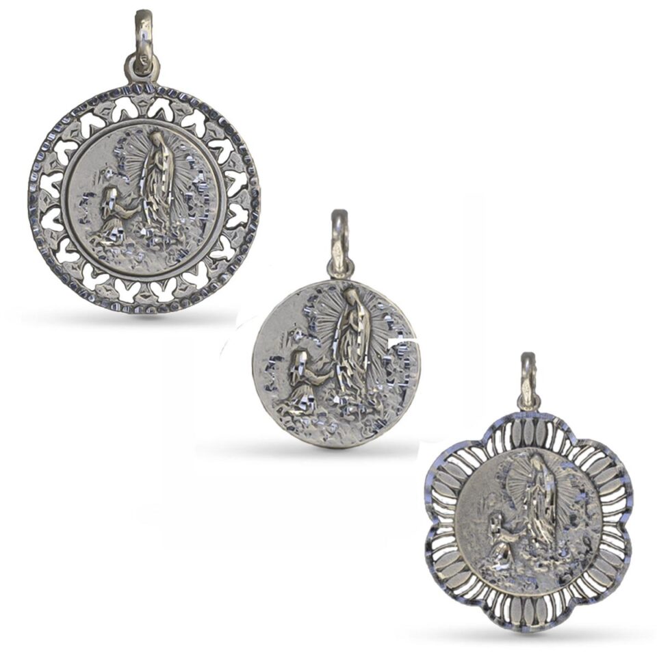 Medallas Virgen de Lourdes