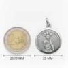 Medalla de plata Señor de la Salud Hermandad de los Gitanos Sevilla