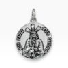 Medalla redonda en plata de ley 925 con la imagen en relieve de Nuestro Padre Jesús Cautivo