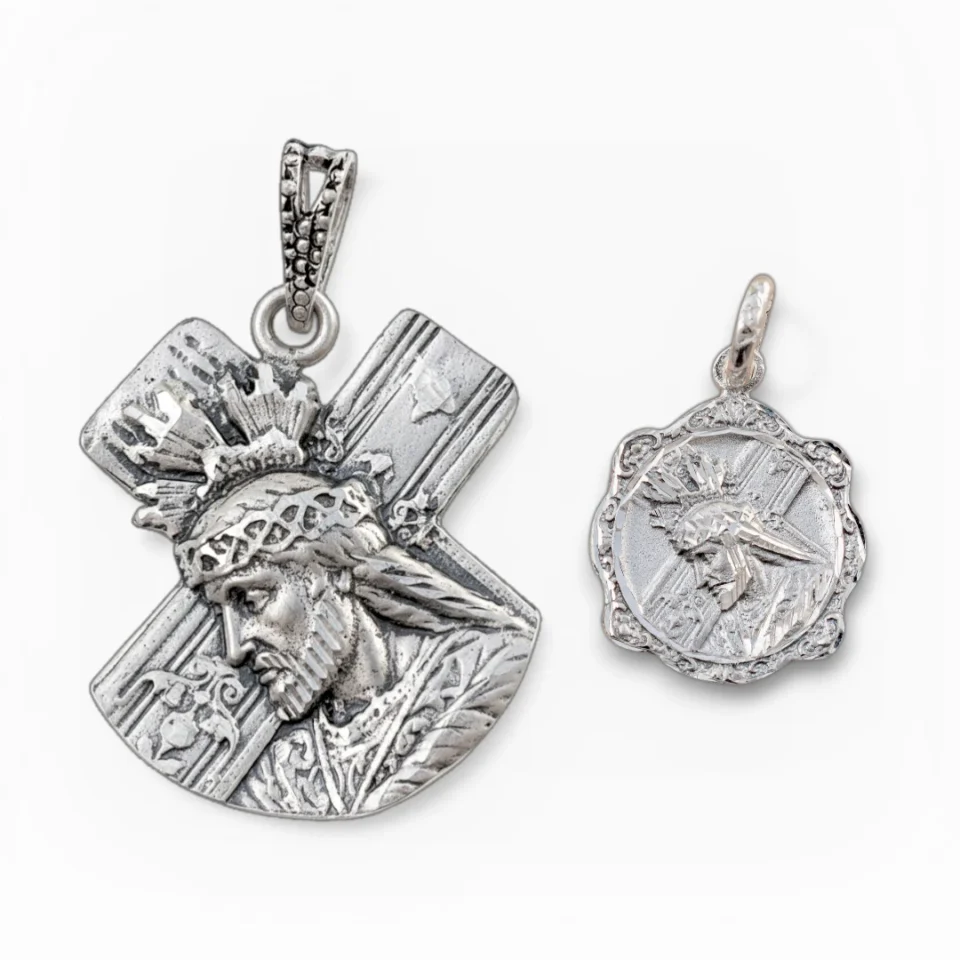 Medalla Nazareno plata
