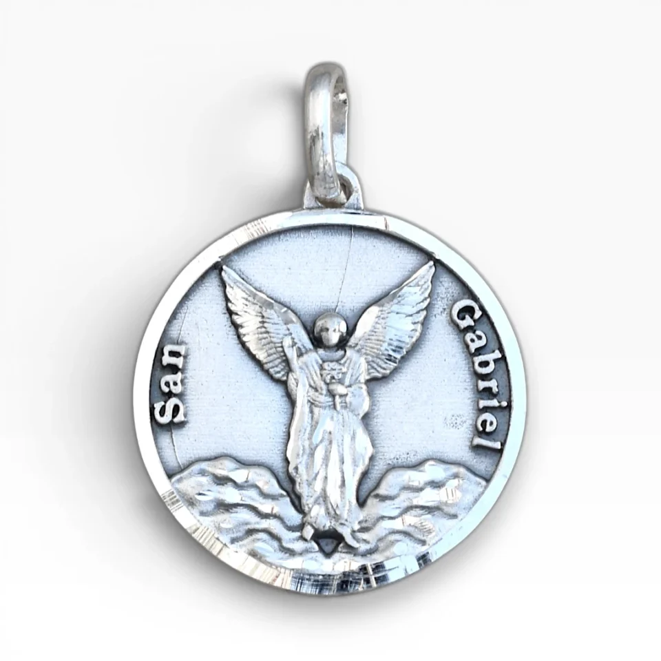 Medalla de San Gabriel en Plata